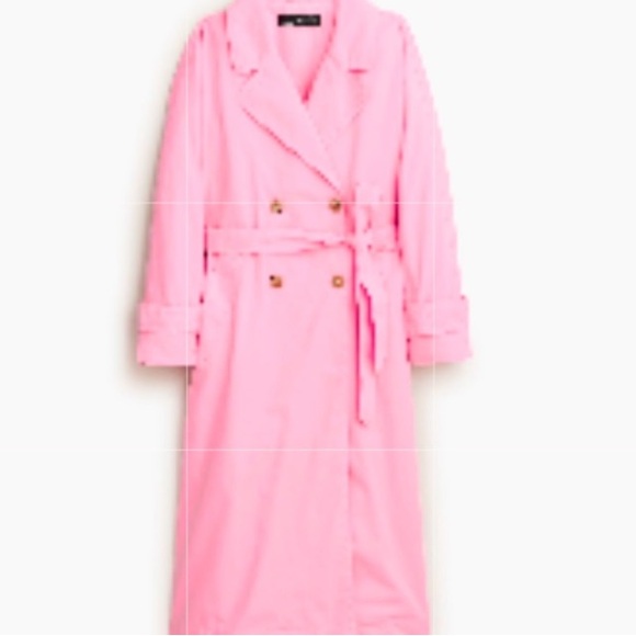 J.Crew Classic Trench in Pink
